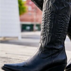 New 8.5 Dingo Tall Western Country black boots